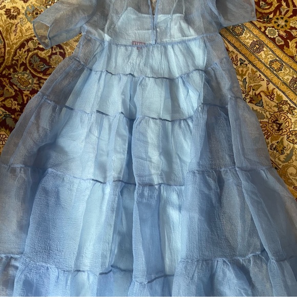 STAUD Light Blue Maxi Dress - Picture 12 of 13